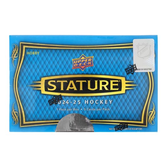 2024-25 Upper Deck Stature Hockey Hobby Box