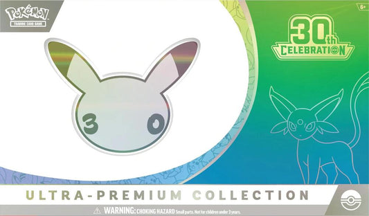 Pokémon TCG: 30th Celebration Ultra-Premium Collection – Day (Pikachu ex & Espeon ex) – Pre-Order