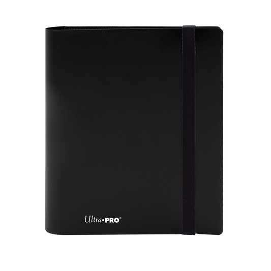 Ultra Pro Eclipse 4-Pocket Pro-Binder Jet Black, front cover