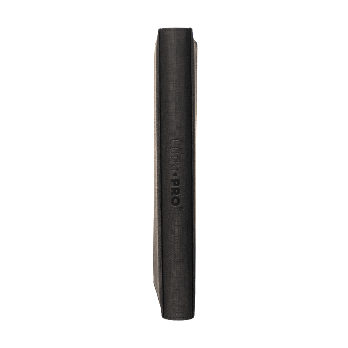 Ultra Pro 9-Pocket Zippered Premium Pro-Binder, spine and zipper side view