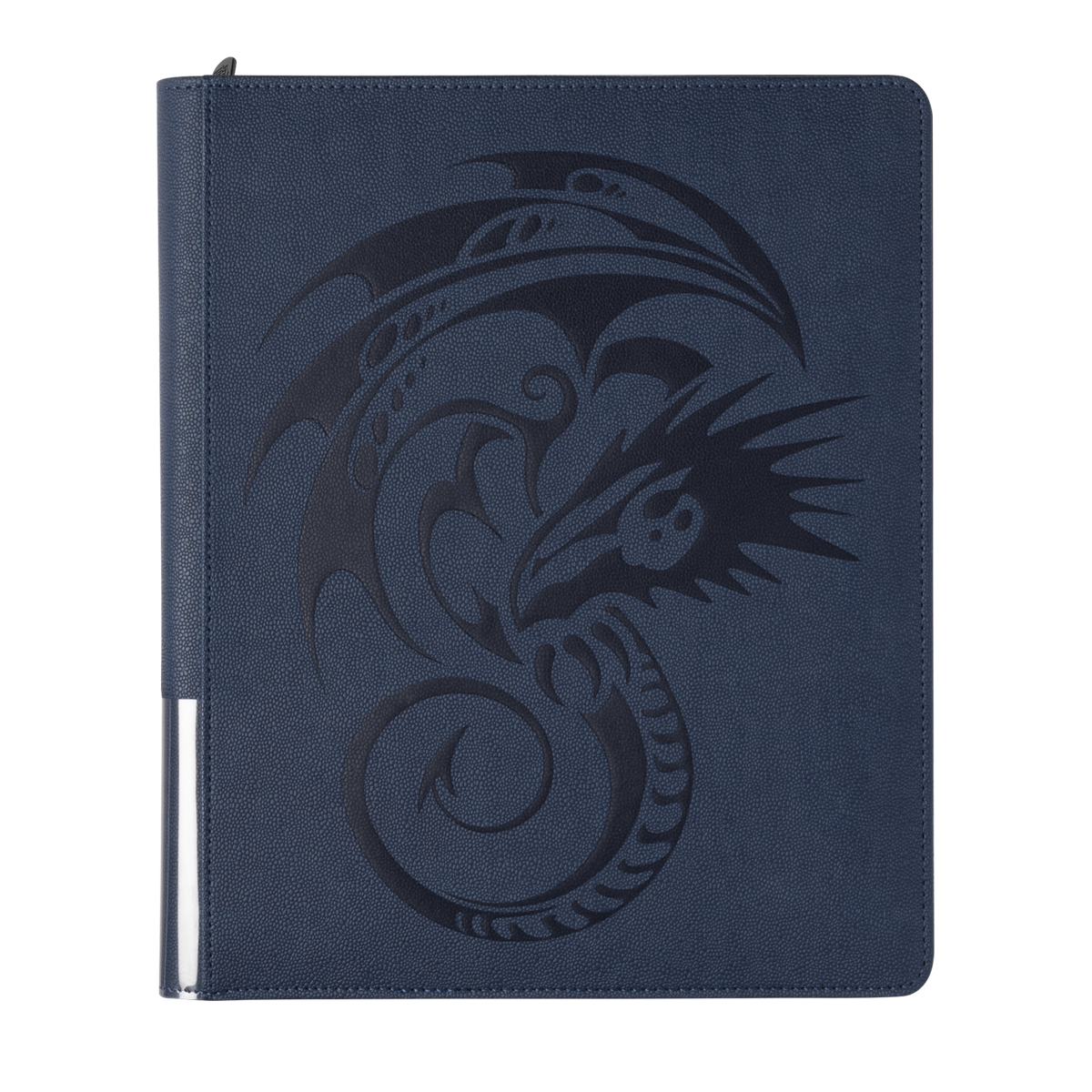 Dragon Shield Card Codex Zipster Binder Regular, Midnight Blue, closed