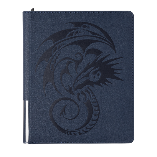 Dragon Shield Card Codex Zipster Binder Regular, Midnight Blue, closed