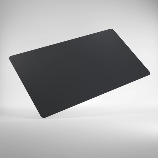 Gamegenic Prime Playmat black, 61 x 35 cm, lying flat, front view