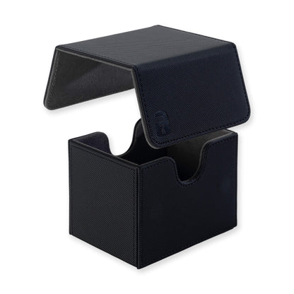 Vault X Exo-Tec Sideloading Deck Box 100+, black, front view