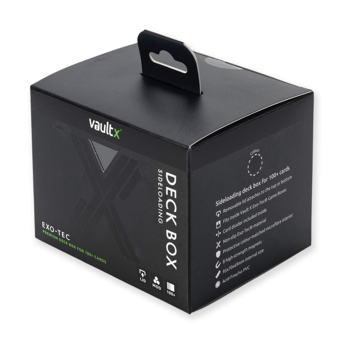 Vault X Exo-Tec Sideloading Deck Box 100+ retail packaging
